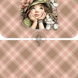 Bolsa meninas com gatos